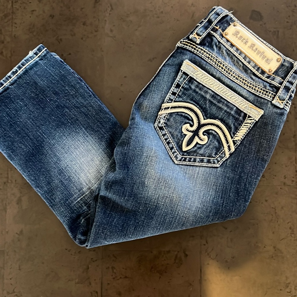 Rock Revival Alanis Capri Jeans